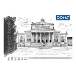 DOMS Sketch Book With Spiral Bound 150 GSM Open Stock