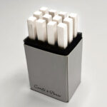 Lot de 12 Carrés Esquisse Blanc 2B