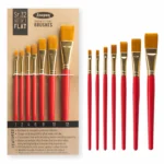 Anupam Flat Synthetic Painting Brush Set