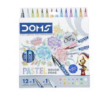 DOMS Soft Tip Pastel Shades Brush Pen Set